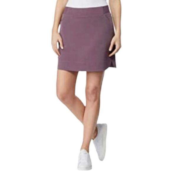 32 Degrees Cool Womens NEW Purple Athletic Skort Elastic Waist Pockets Size XL - Picture 1 of 11